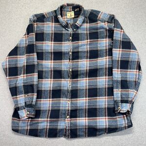 RedHead Ultimate Flannel Plaid Button-Down Shirt Men’s 4XL 602F909 Workwear